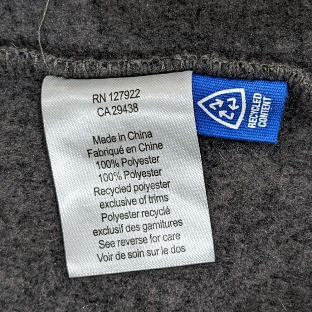 Mountain Khakis FLEECE Men Old Faithful Sweater Classic Fit Size S in Dark Grey - Picture 13 of 13